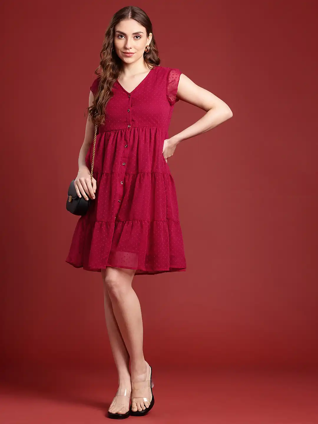 a line kentucky derby dress Kentucky Derby Embroidered Red Cardinal Gingham A Line Dress 4 - High Quality Apparels