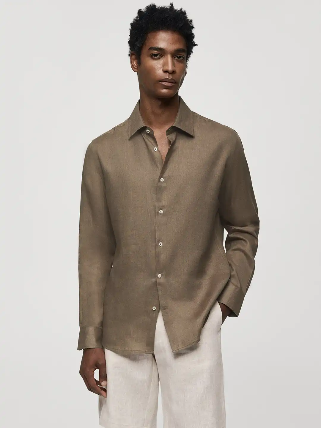 Buy MANGO MAN Pure Linen Opaque Casual Shirt - Shirts for Men 28844390 | Myntra Buy MANGO MAN Pure Linen Opaque Casual Shirt - Shirts for Men 28844390 | Myntra