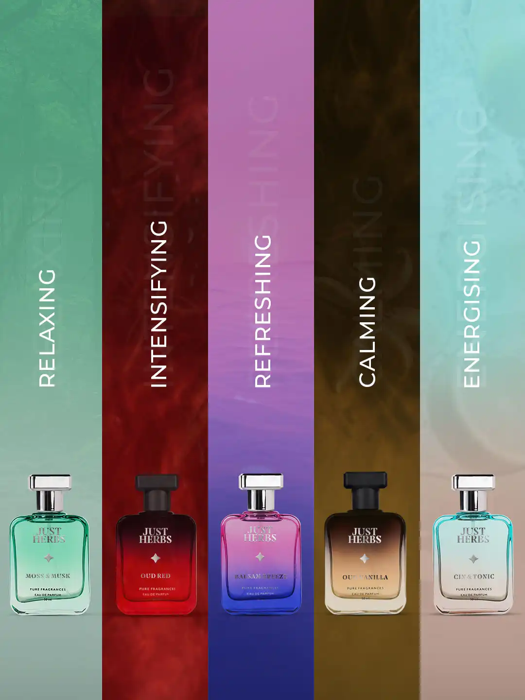 Buy Just Herbs Intense Oud Vanilla Eau De Parfum - 50ml - Perfume