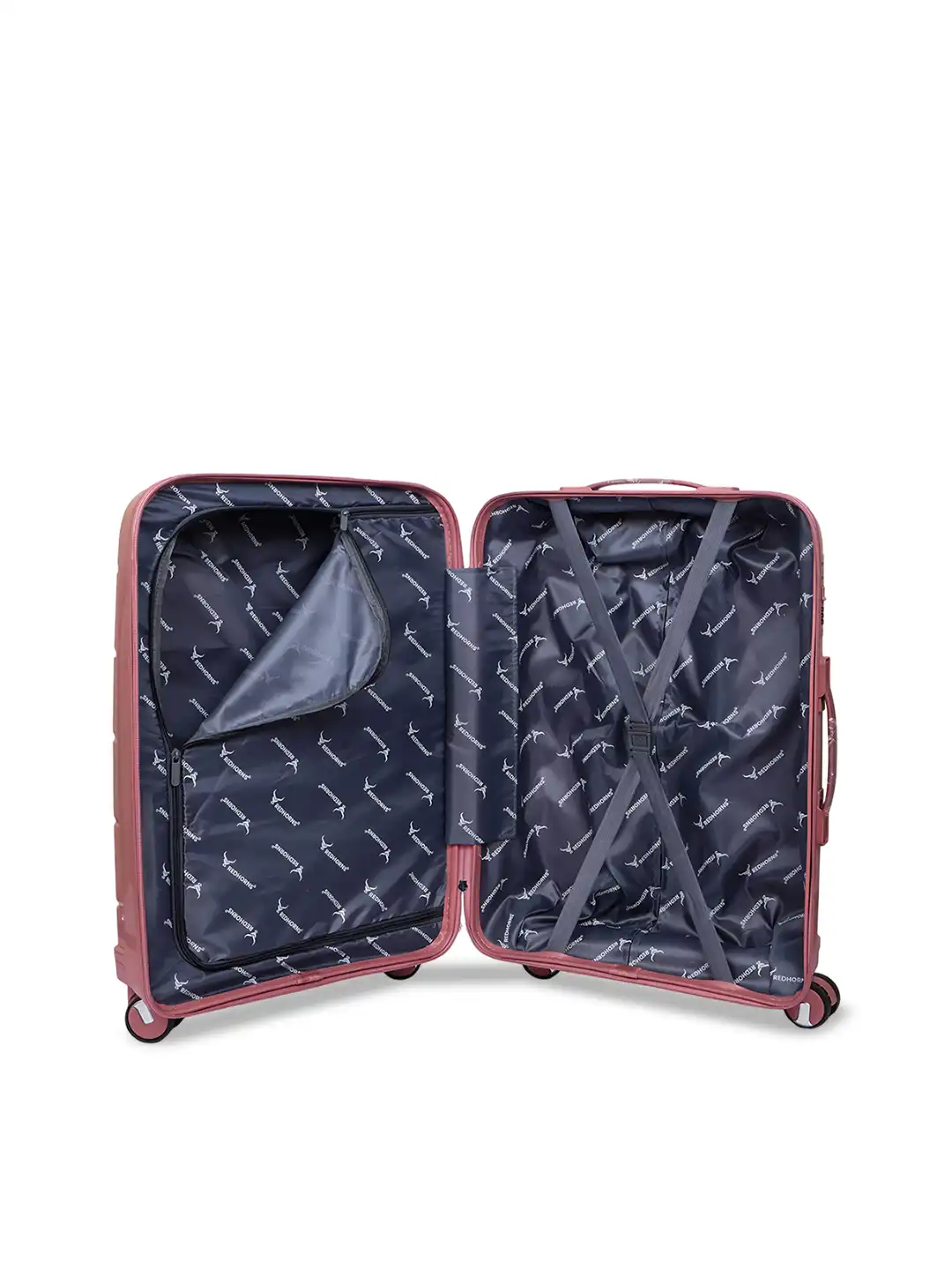 【新品未開封】LOGOS ROSY LUGGAGE CART Buy REDHORNS Set Of 4 Textured Anti Scratch Trolley Suitcases