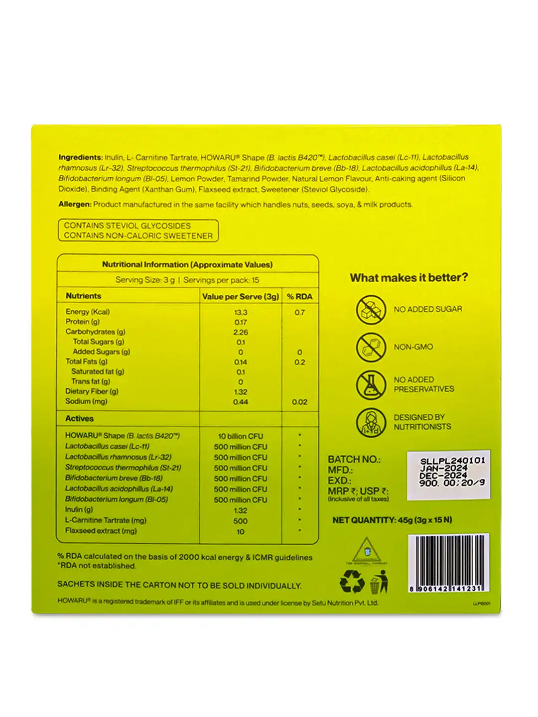 ultravit acetyl l carnitine UltraVit Actyl L-Carnitine 500 mg