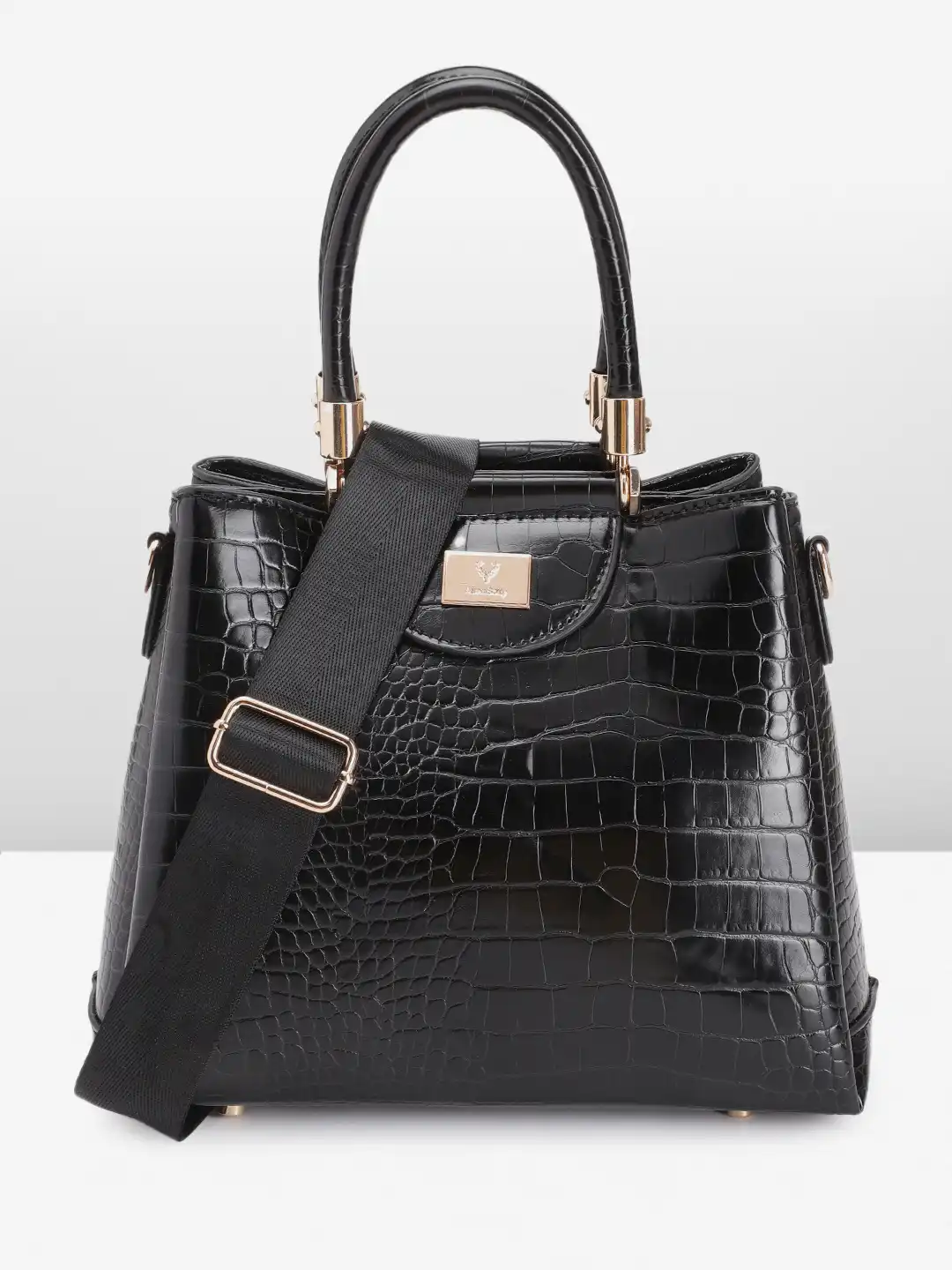 Buy Allen Solly Animal Textured Structured Handheld Bag - Handbags