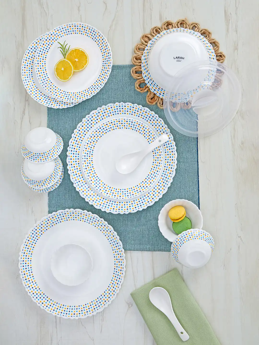 IN MADE ULANDER  食器 ENGLAND Floral White Series Silk Alina Jupiter BOROSIL by Larah Buy 食器