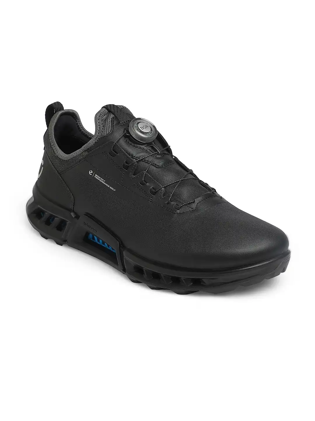 ECCO C4 43 　27.5 Buy ECCO Men Biom C4 Black Leather Extra Wide Golf Shoes - Sports