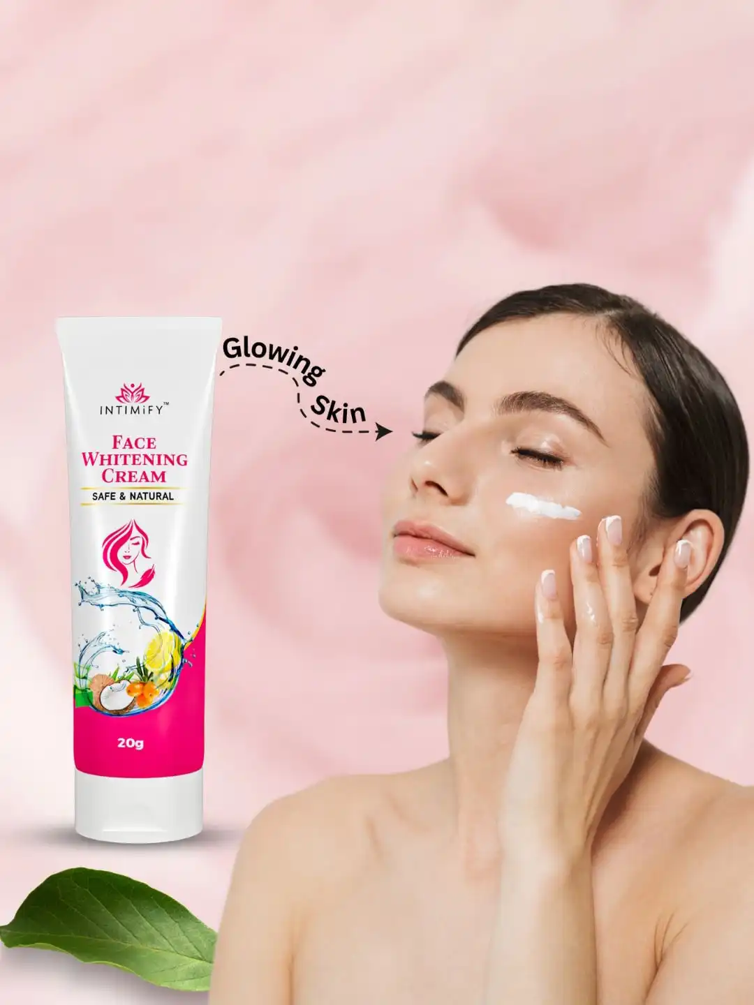 Buy INTIMIFY Safe & Natural Face Whitening Cream with Mulethi