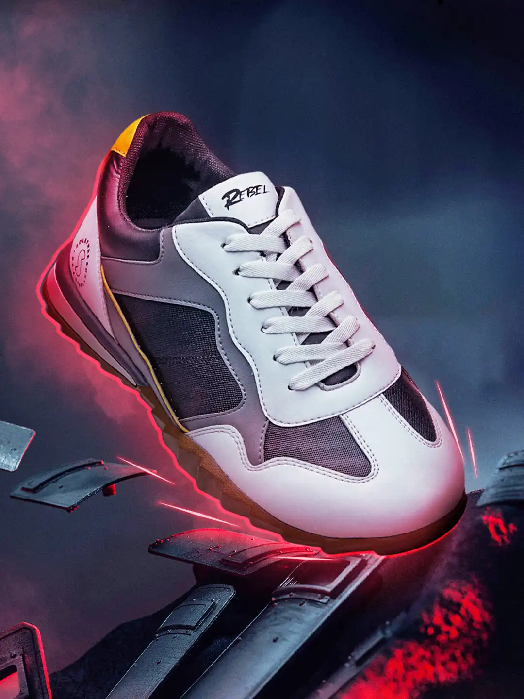 Buy Solethreads Men Colourblocked Memory Foam Sneakers - Casual Shoes for  Men 29740962 | Myntra