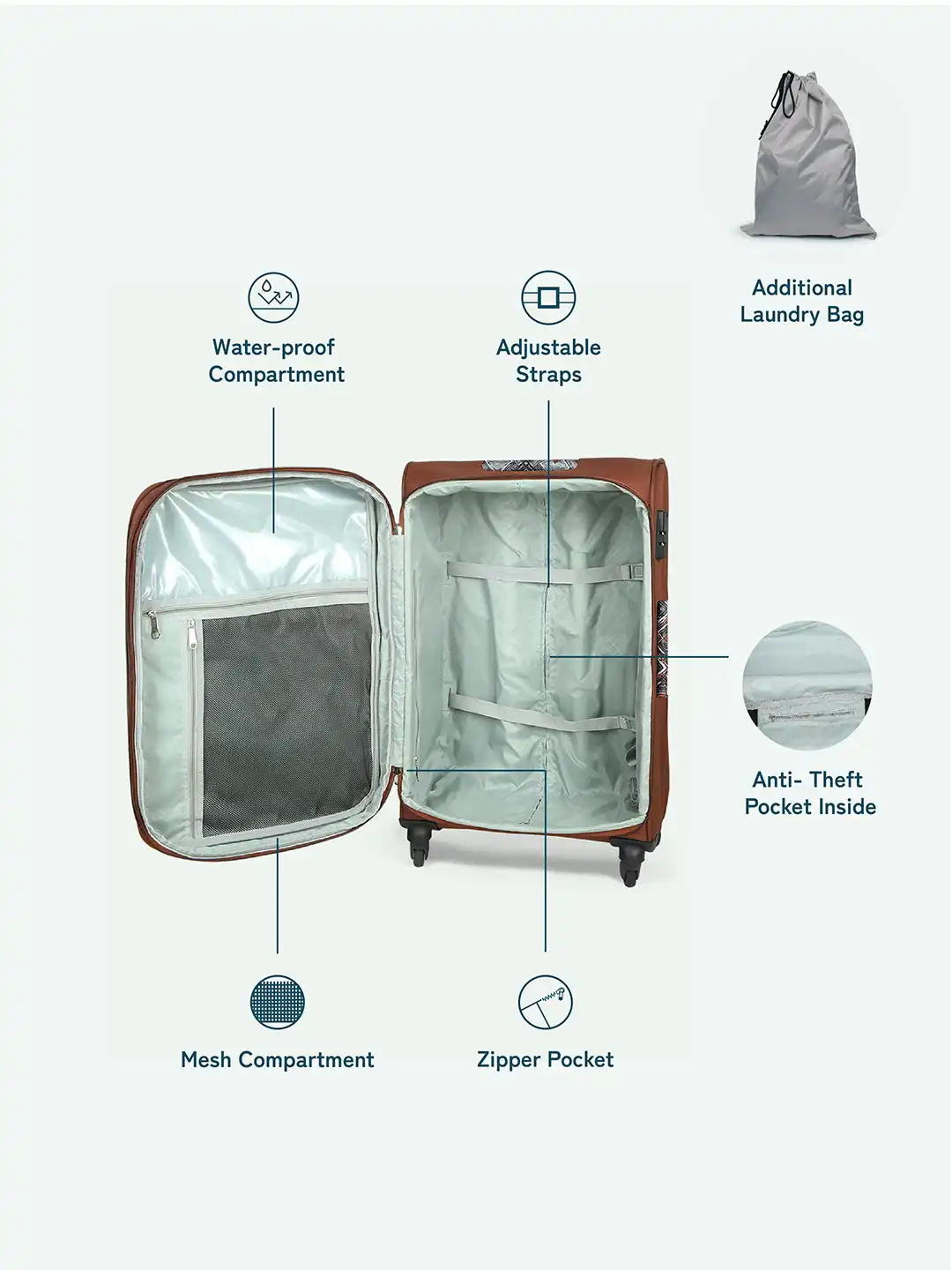 Q&Q BAG QRBM6005 at ₹ 1363.28/piece | New Delhi | ID 
