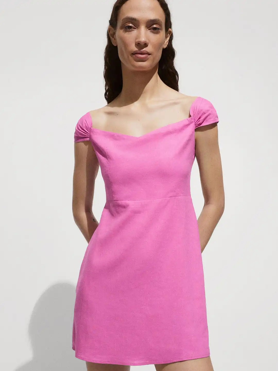 mini dress canada A Bronze Age Breezy Dress, Pullover Mini Dress