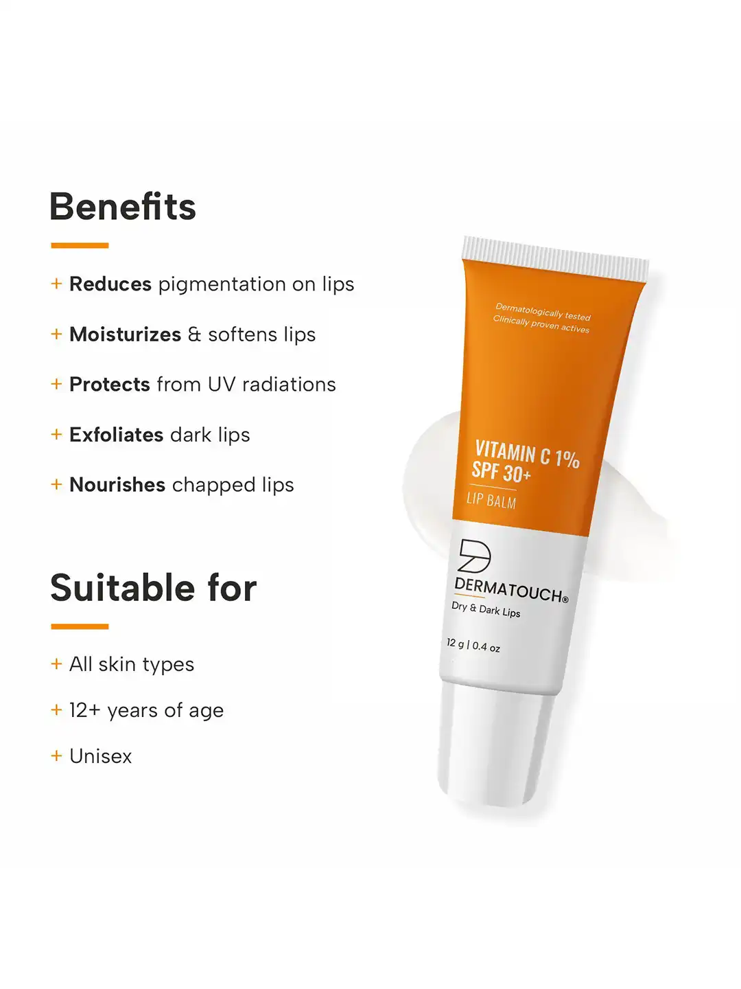 vitamin c for lips benefits Vitamin C Lip Balm – Kindness Powered Skincare main image 1