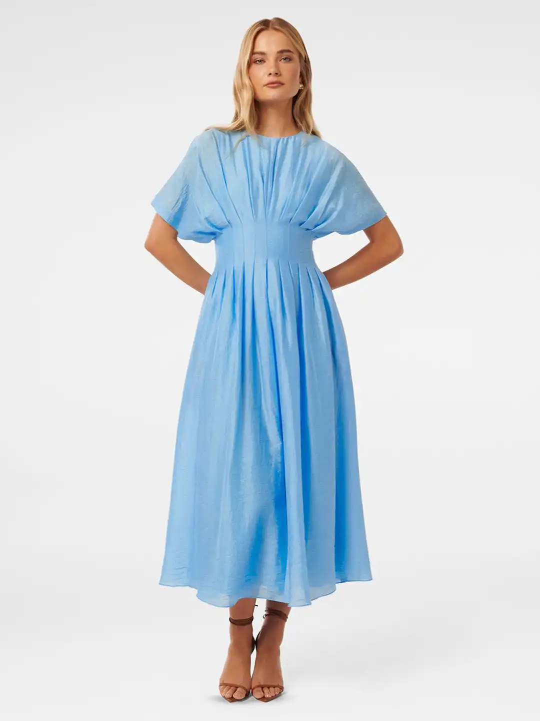 forever new fit and flare dress Buy Forever New Flared Sleeve Fit & Flare Midi Dress - Dresses for Women  30114442