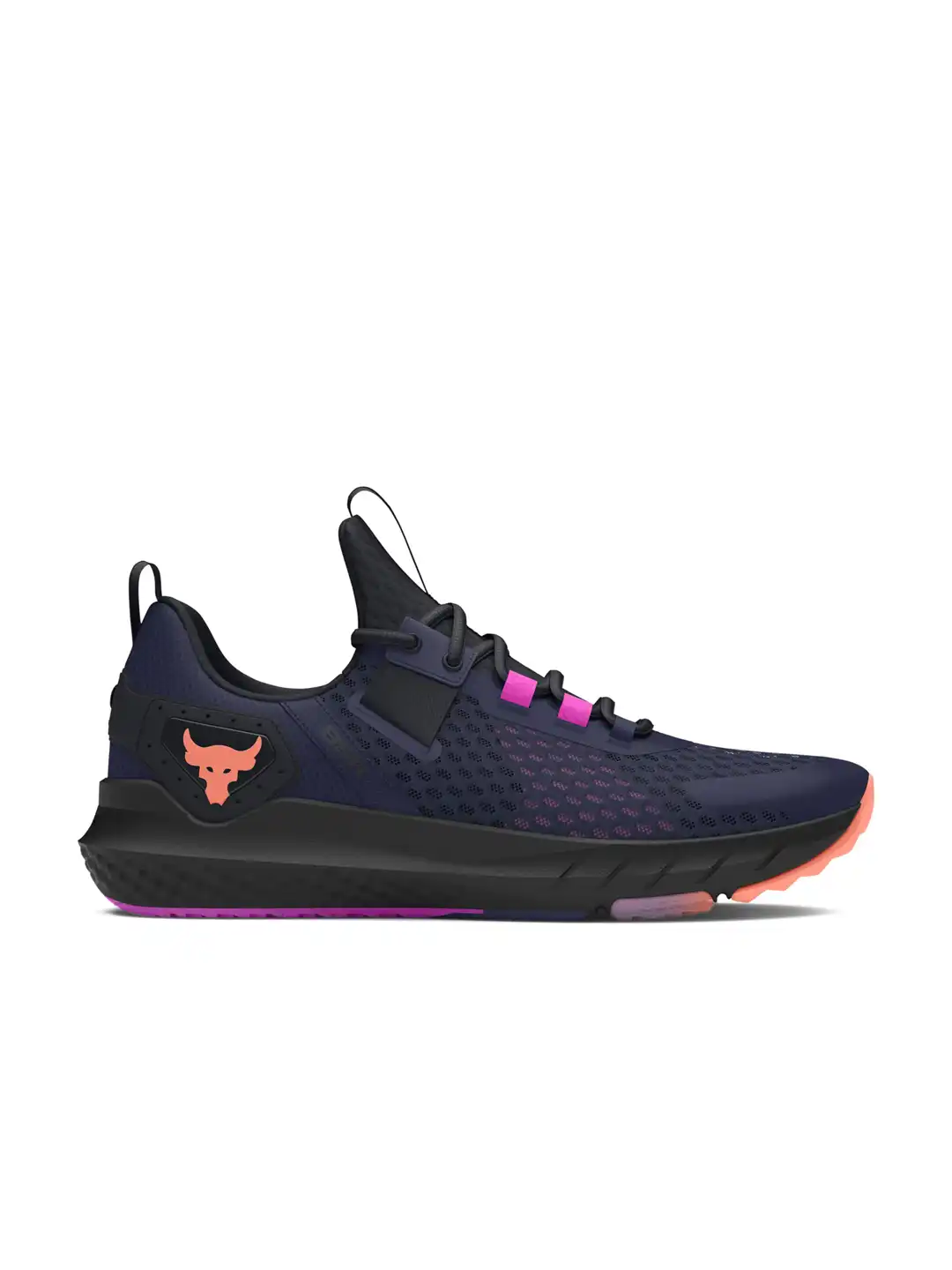 training shoes under armour shoes black and pink