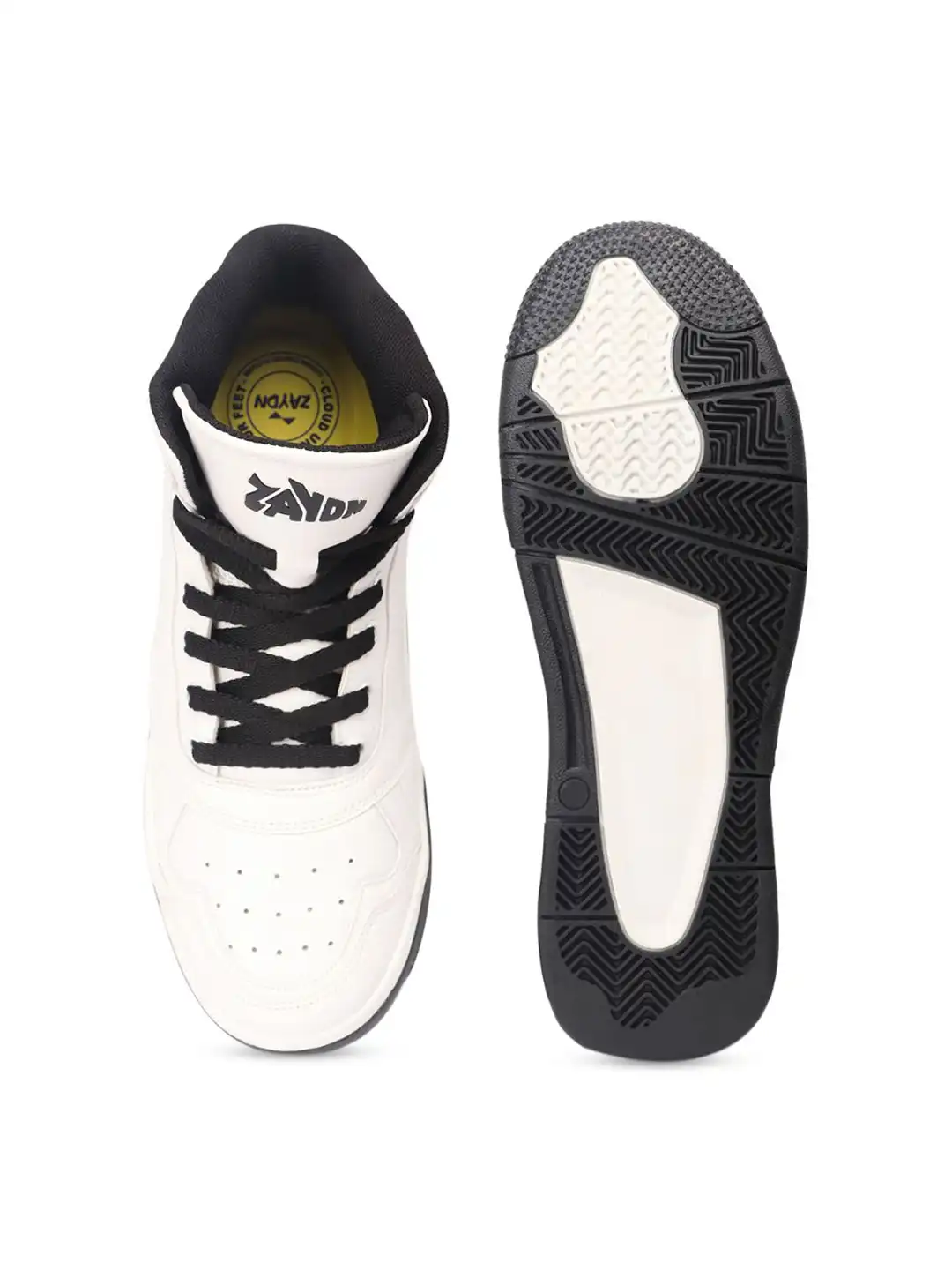 Buy ZAYDN VORTEX Men Perforations High Top Sneakers - Casual Shoes