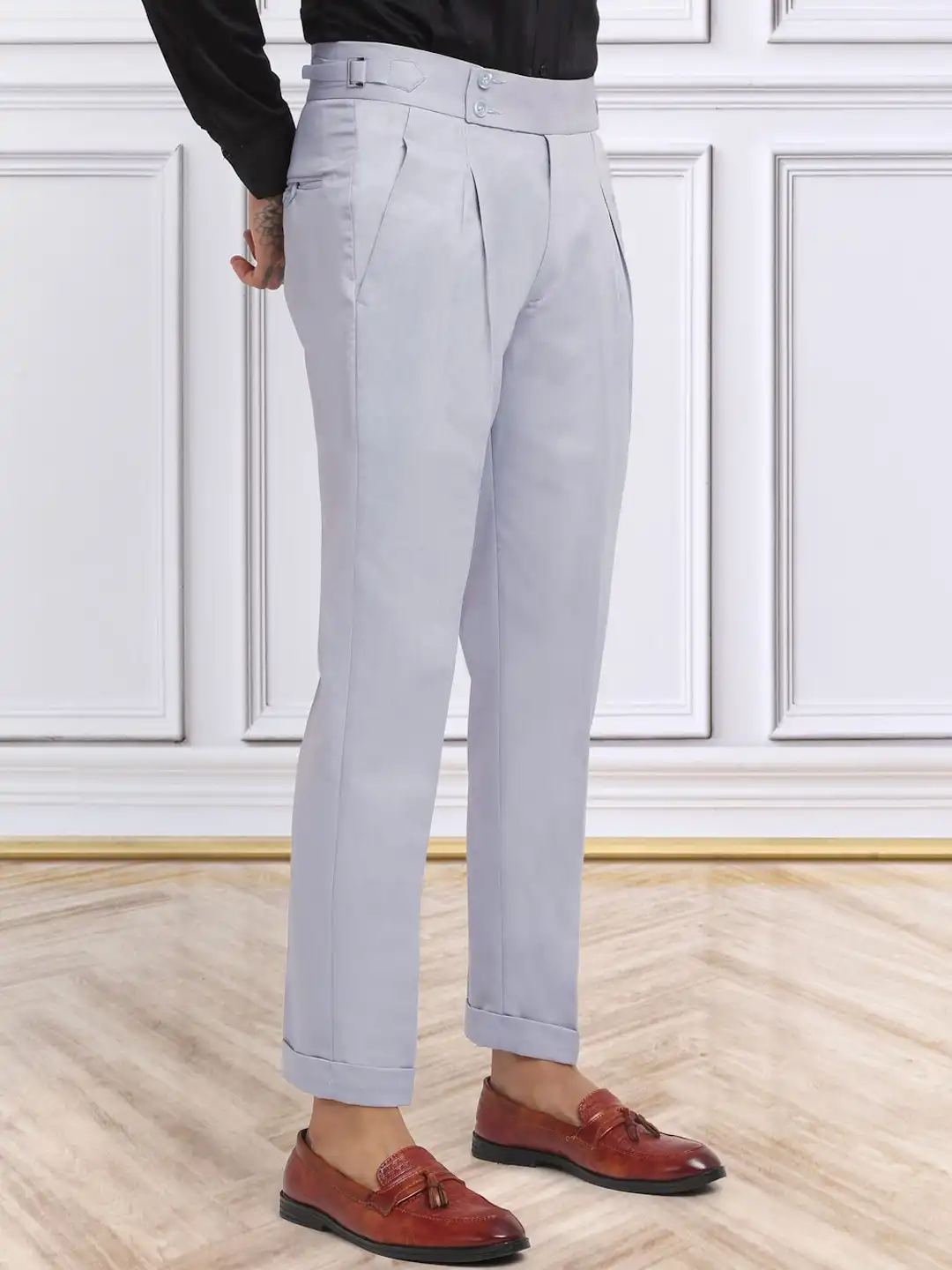 Buy KLOTTHE Men Italian Gurkha Pants - Trousers for Men 30185917