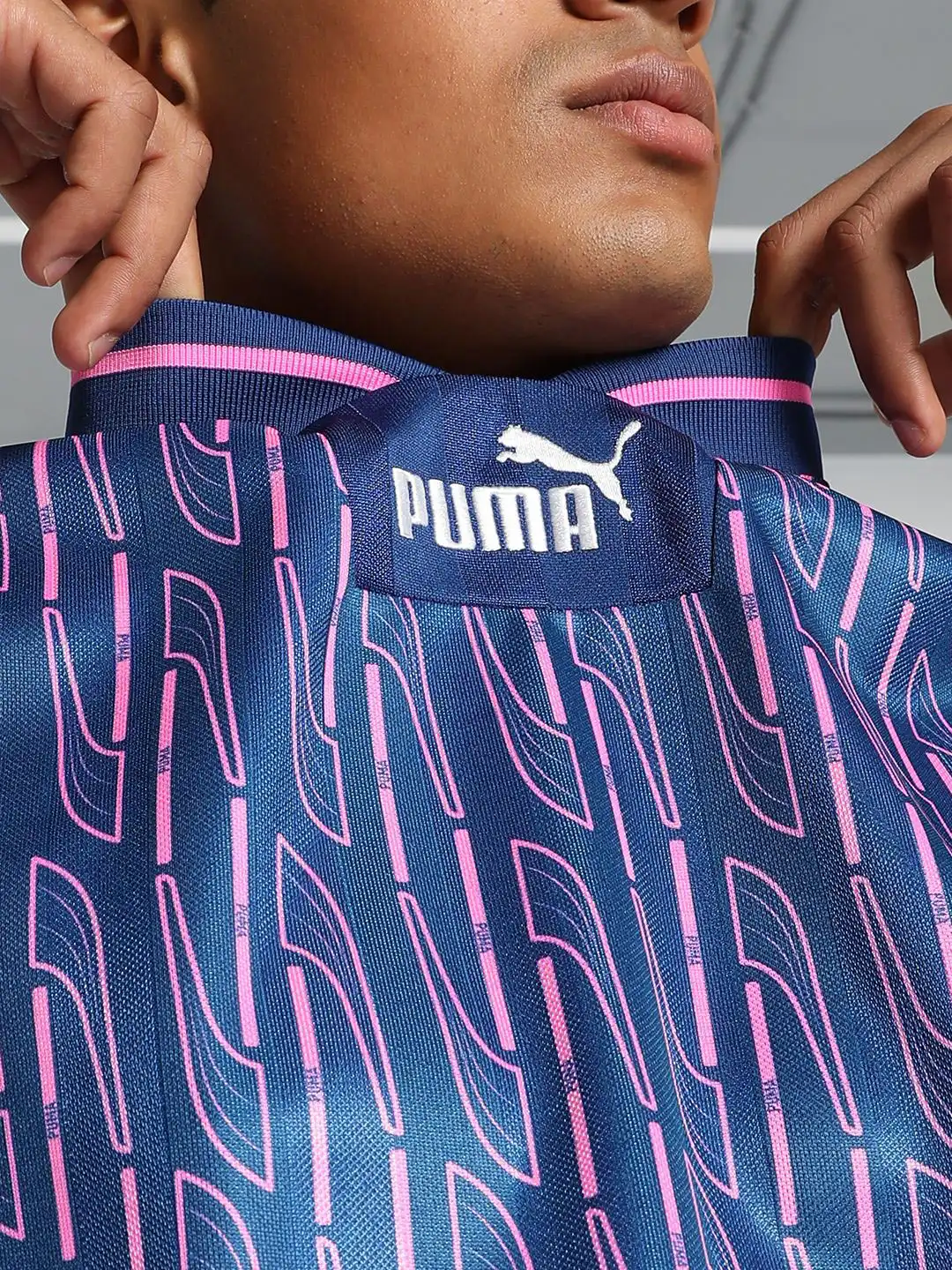 Buy Puma Men Bring-Back Oversized Fit Football Jersey Tshirts