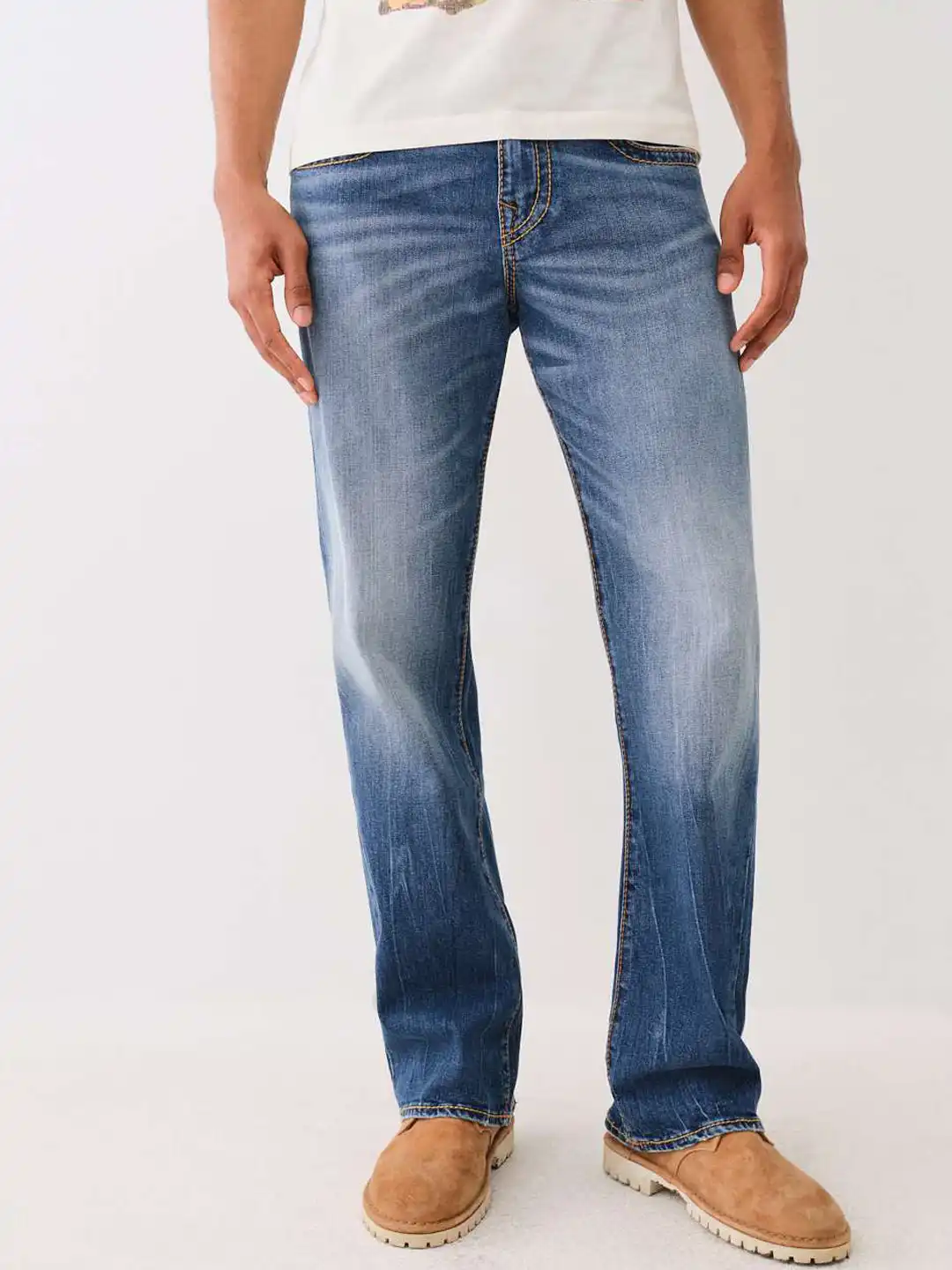 Buy True Religion Big T Billy Bootcut Mid-Rise Washed Jeans