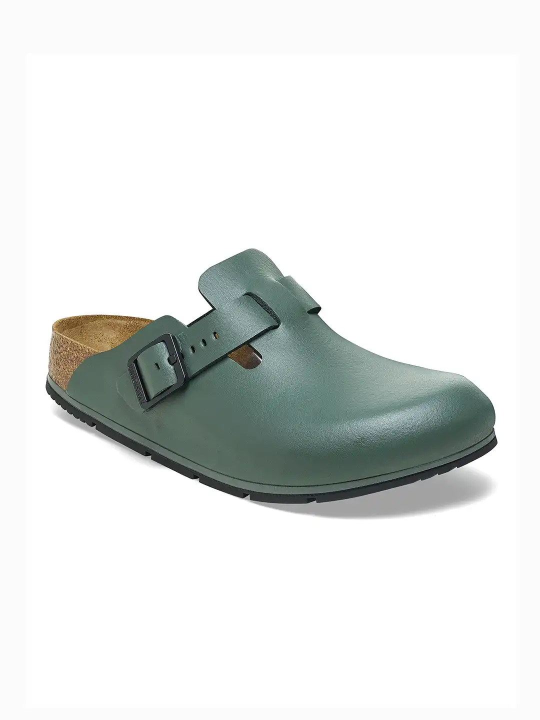 Buy Birkenstock Unisex Boston Pro Thyme Natural Regular Width