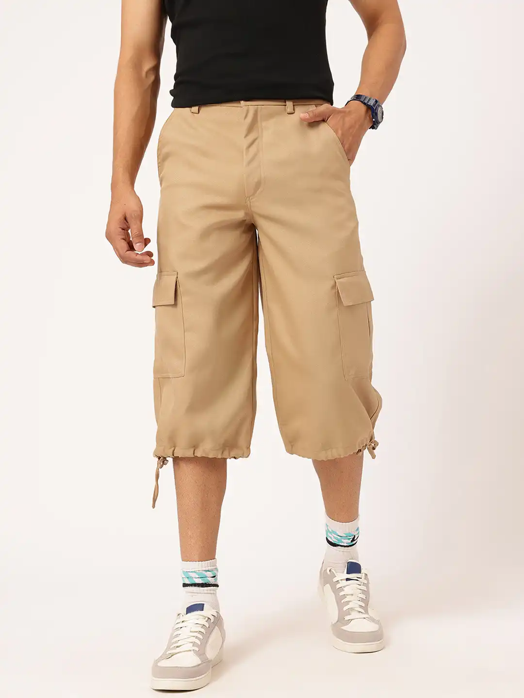 Buy Kook N Keech X fwd Men 3/4th Length Cargo Shorts - Shorts for