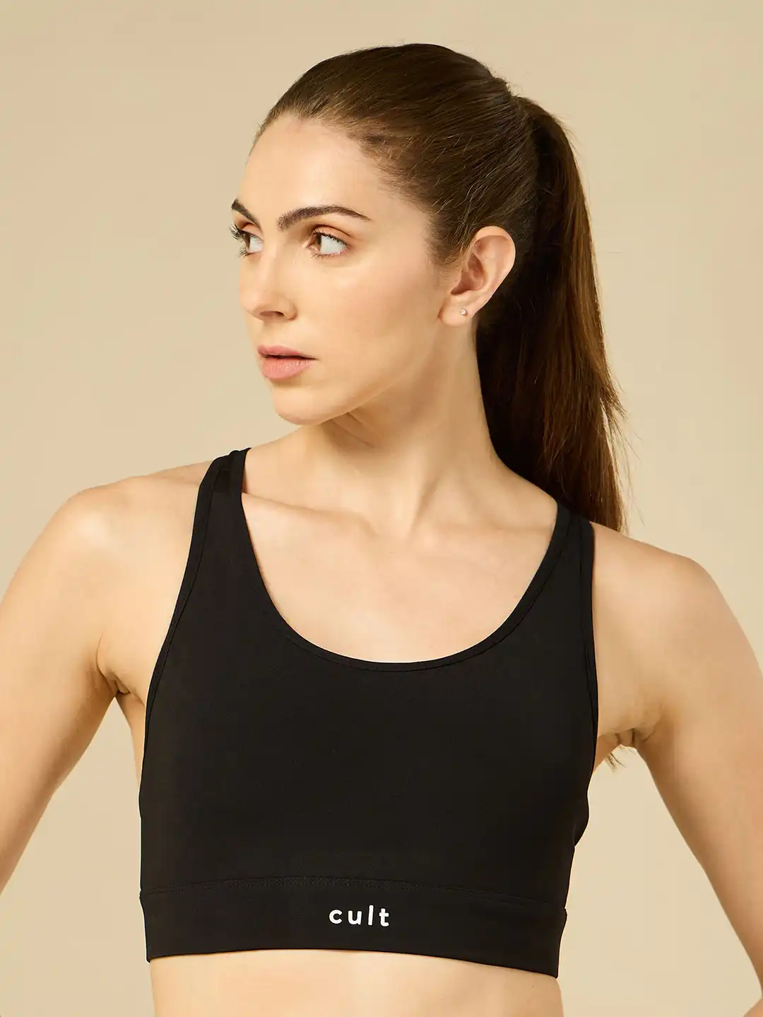 Buy CULT Moisture Wicking Removable Padding Workout Criss Cross