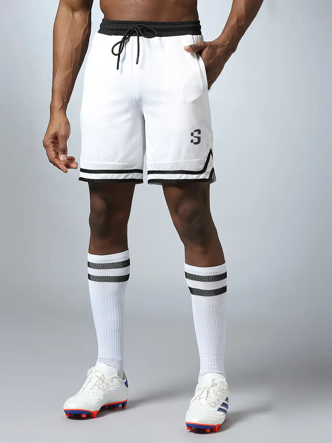 Buy Supa Men Colourblocked Outdoor Sports Shorts - Shorts for Men