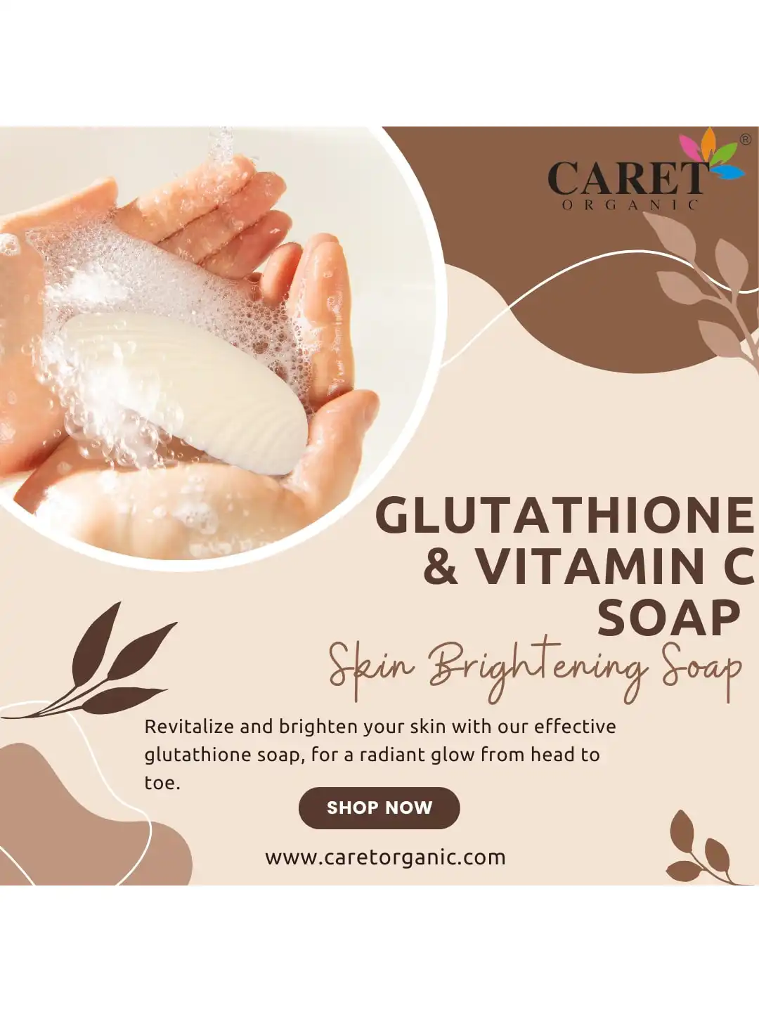 how to use glutathione soap effectively Buy CARET ORGANIC Skin Brightening - 75g - Soap for Unisex 31007627 Purality Health Glutathione - exfoliation Amount (mg):100mg