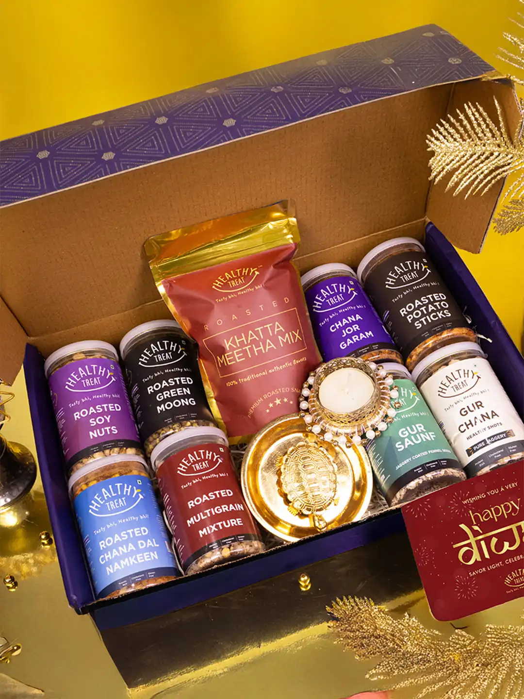 Buy Healthy Treat Set Of 12 Healthy Treat Diwali Khushiyan Gift