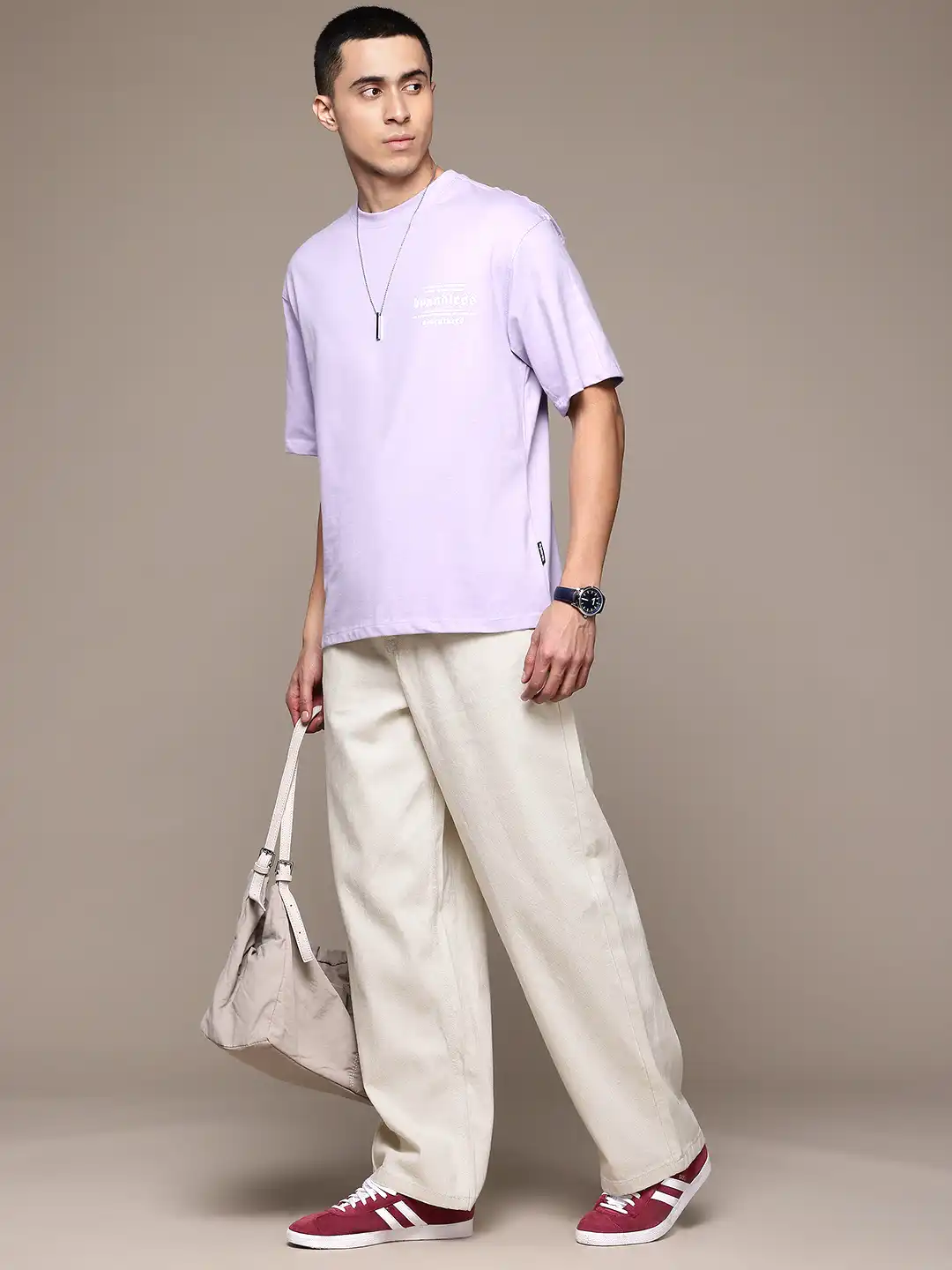 Buy The Roadster Lifestyle Co. Men Pure Cotton Baggy Fit Jeans