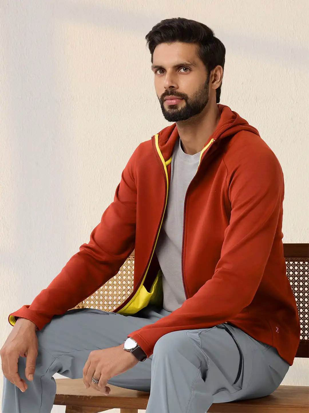 Buy XYXX Men Winter Long Sleeves Hooded Sweatshirt - Sweatshirts