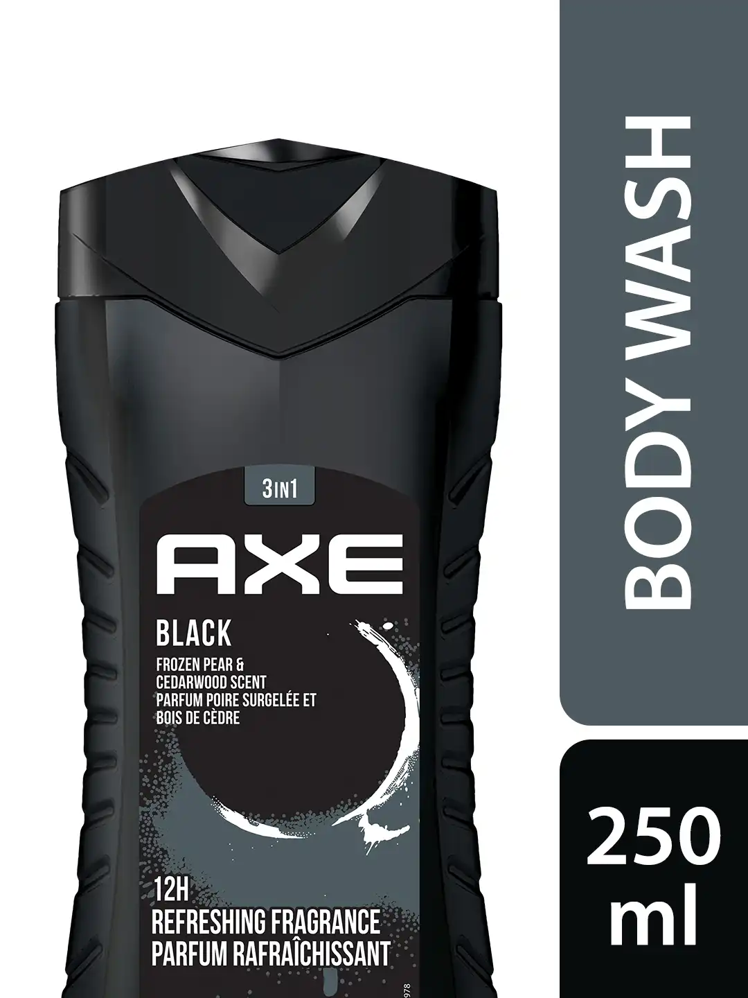 Buy AXE Men 2Pcs 3-In-1 Face, Hair & Body Wash 250ml each - Black