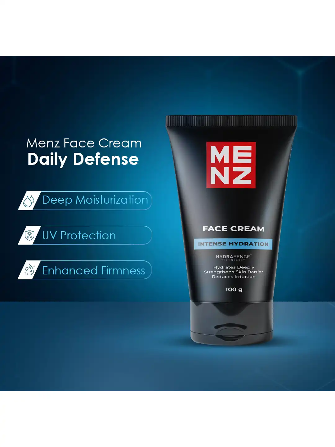 Buy MENZ Intense Hydration Face Cream Enriched with Almond & Shea