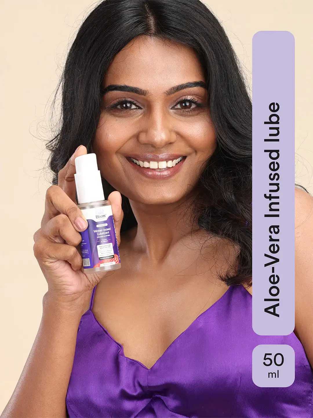 Buy Bloom Water-Based Lubricant & Massage Gel With Aloevera - 50 ml -  Lubricants for Women 31763446 | Myntra