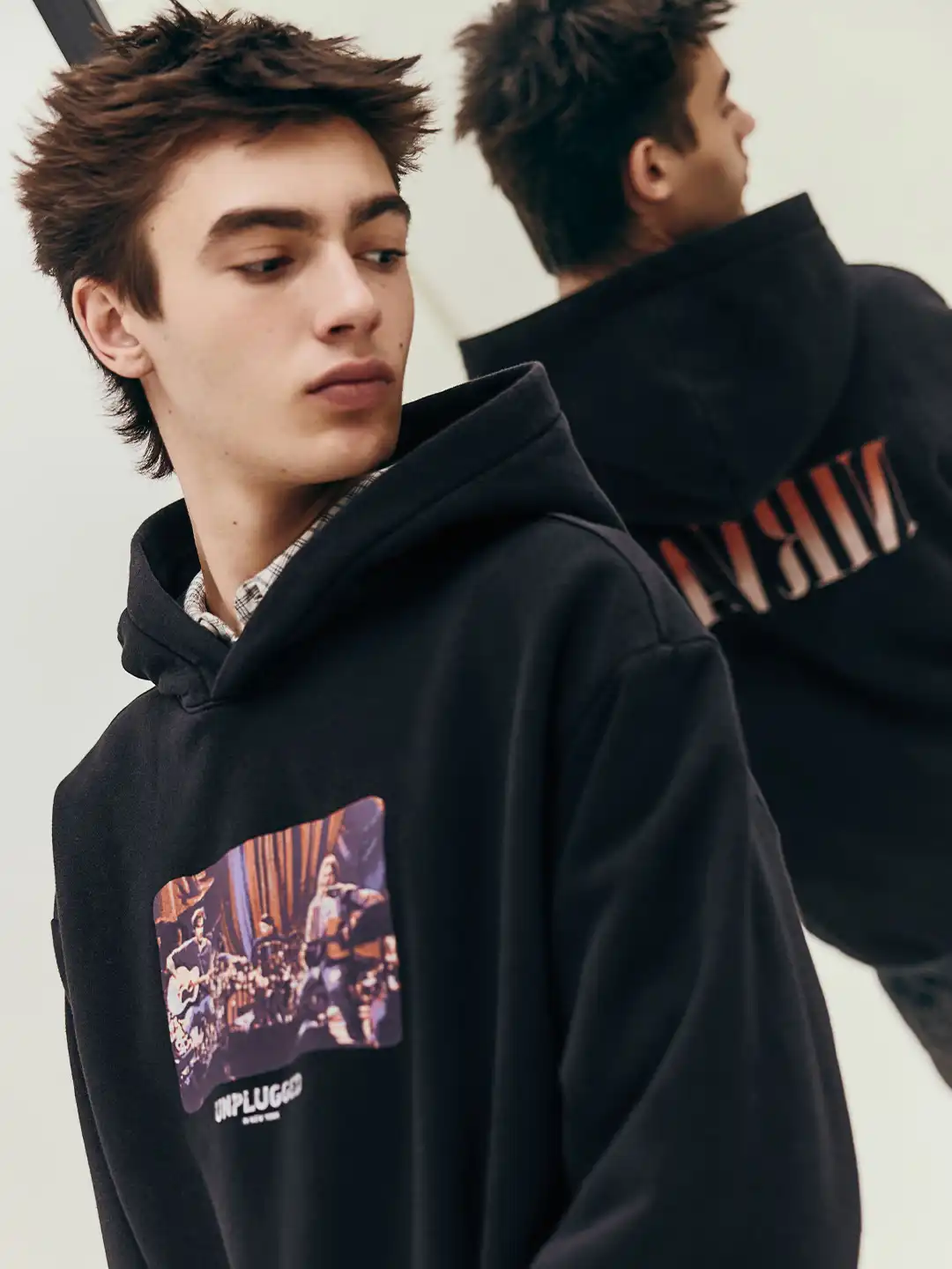 Buy H&M Men Loose Fit Hoodie Sweatshirt - Sweatshirts for Men