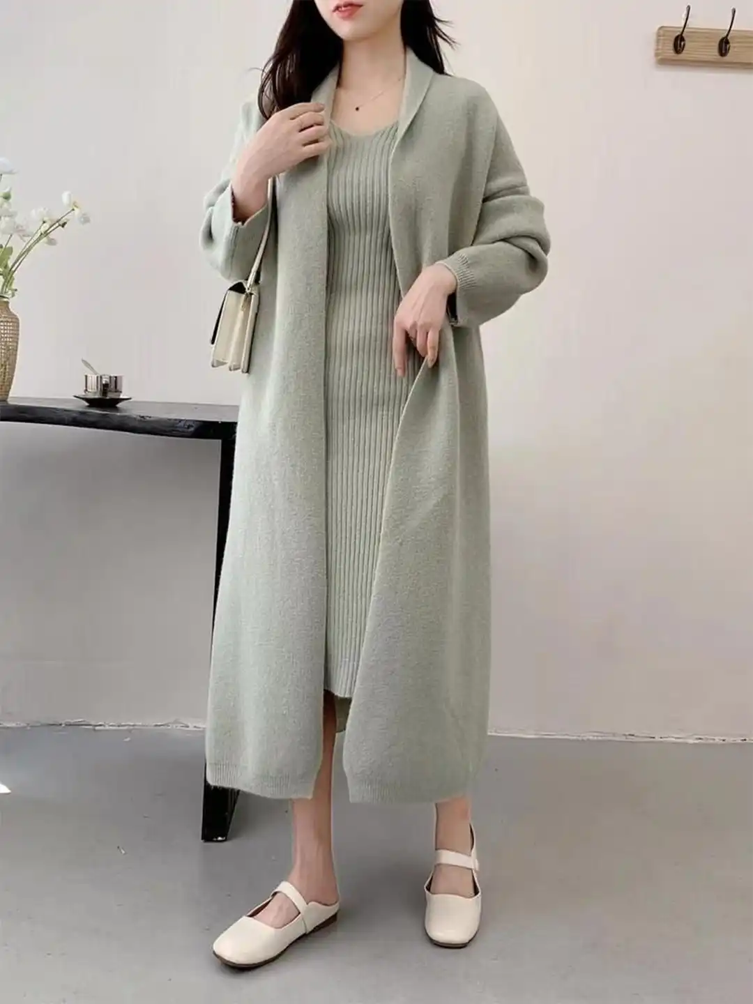 bodycon dress woolen Buy Miss Mosa By Akanksha Women Green Manie with Coat - Dresses for Women 31943606 A line Black Evening Evening Gowns Colour:(09) MAHOGANY Made with high