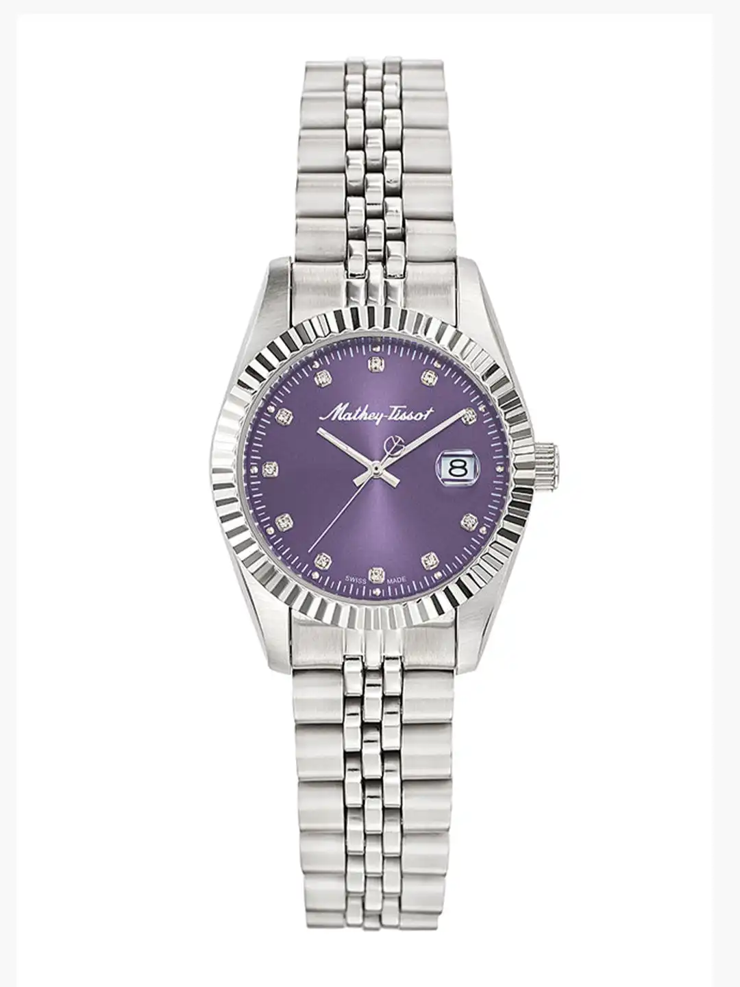 Buy Mathey-Tissot Swiss Made MATHY II Purple Dial Analog Watch For
