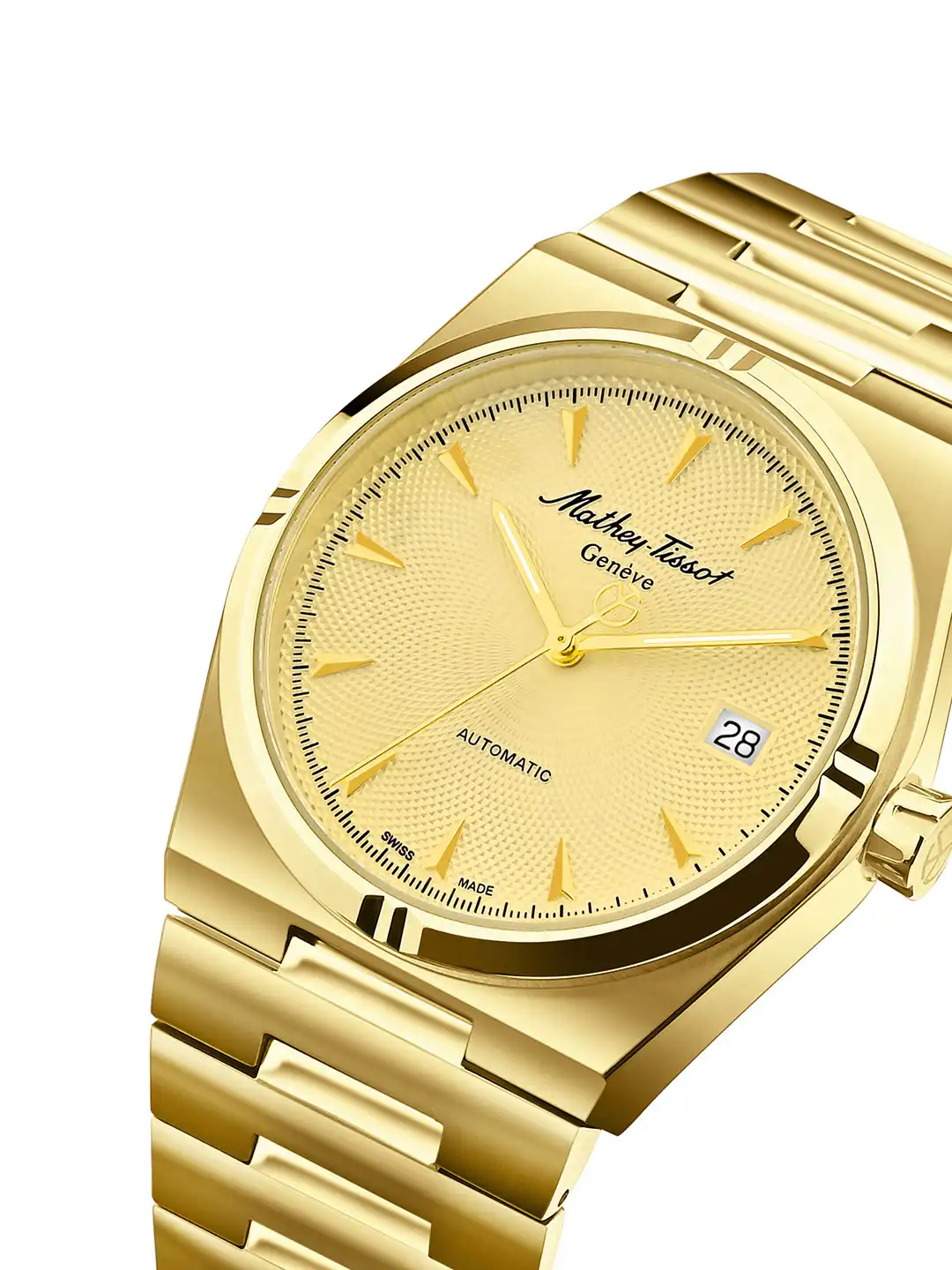 Buy Mathey-Tissot Swiss Made Zeus Gold Dial Automatic Watch For