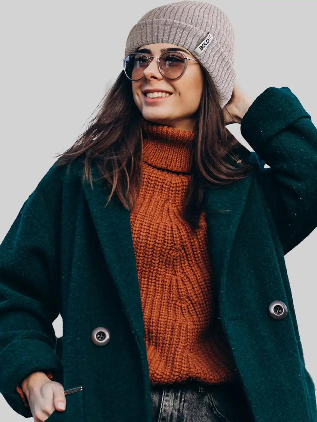 Buy BOLDFIT Unisex Winter Woollen Beanie - Caps for Unisex