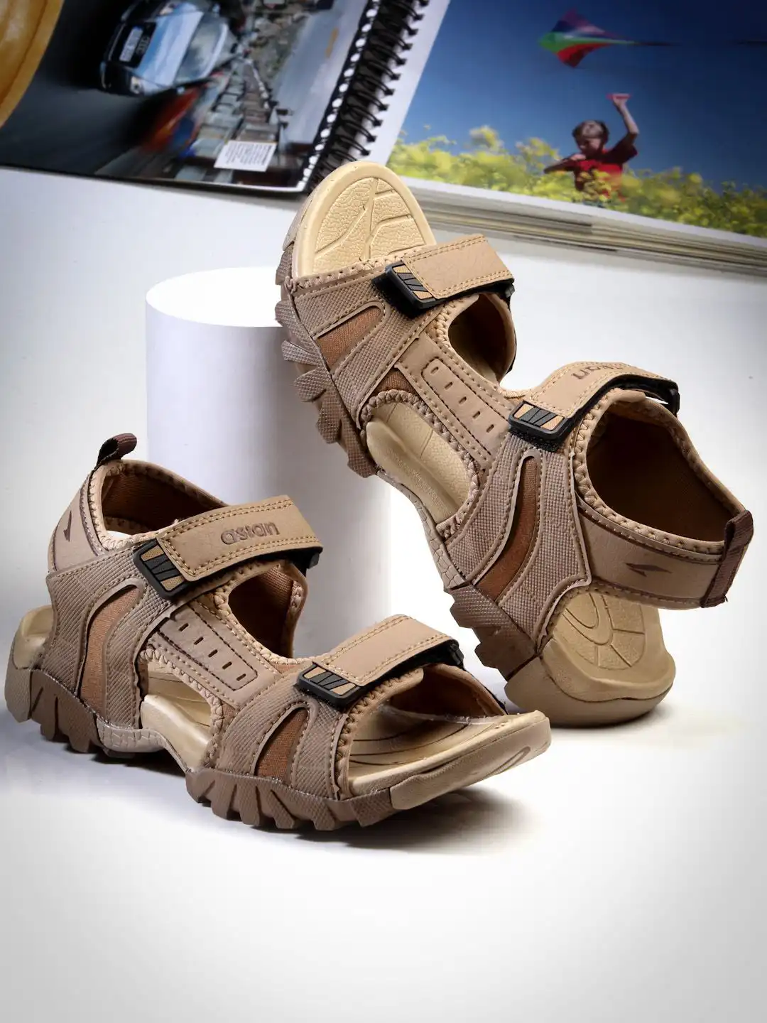 Buy ASIAN Men VISTARA-17 Velcro Sports Sandals - Sandals for Men