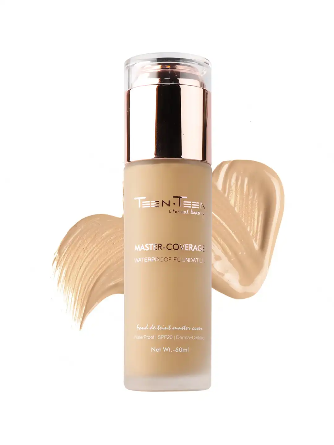 Buy TEEN TEEN COSMETICS Master Coverage Waterproof Foundation - 60