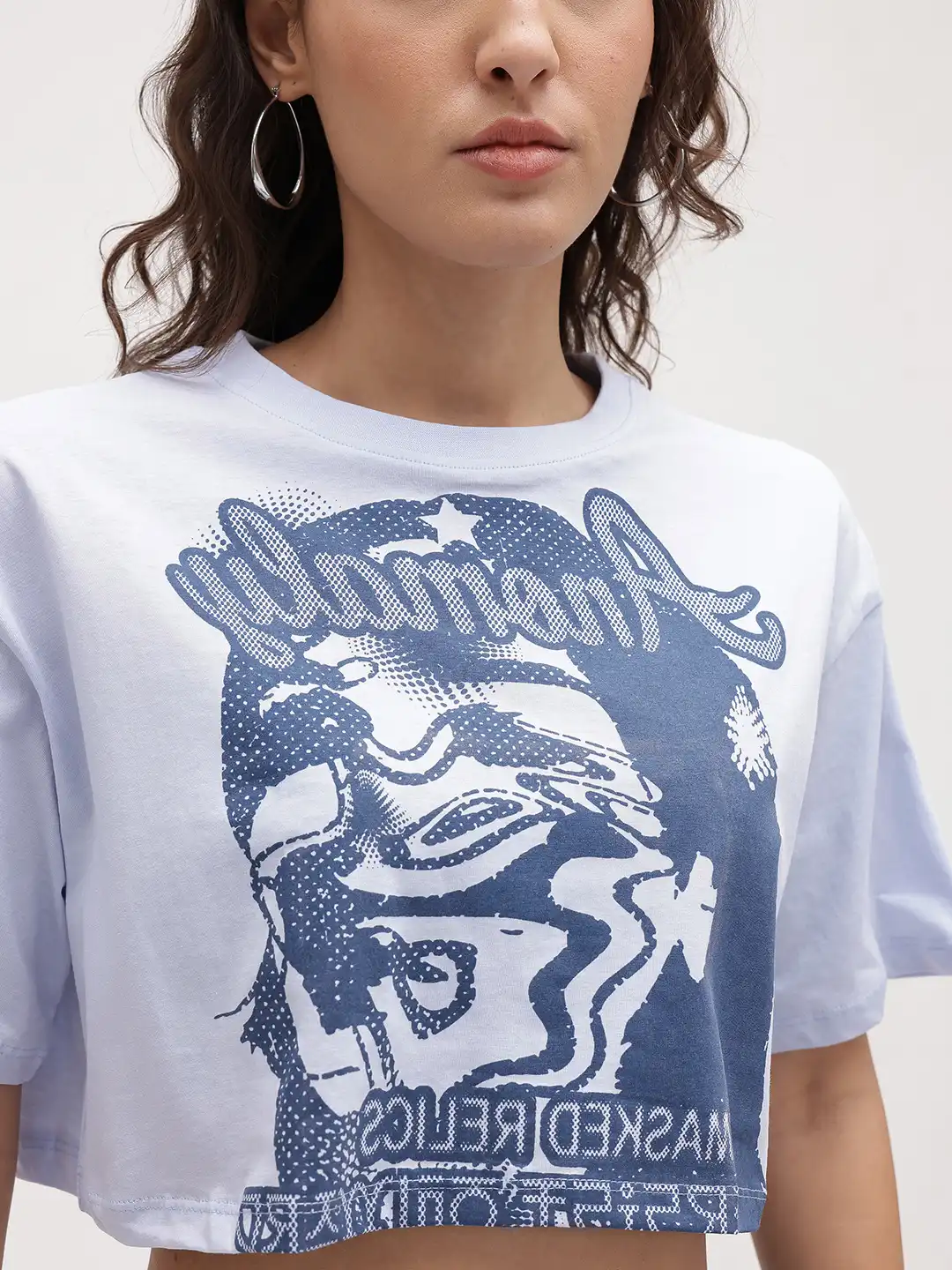 Buy The Roadster Life Co. Graphic Printed Pure Cotton Oversized