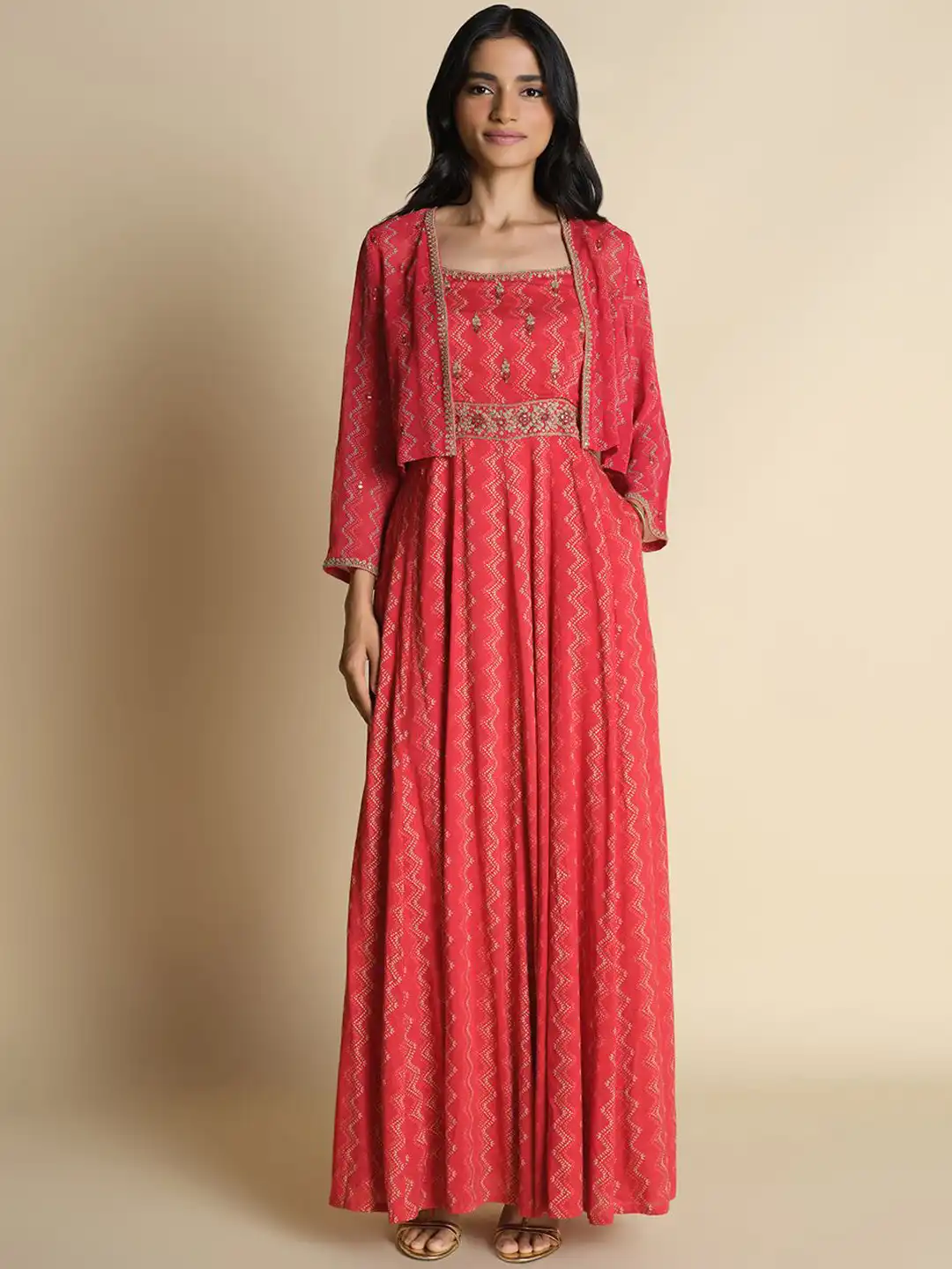 elegant long floral dresses Cali Maxi Dress - Elegant White Floral Summer Dress main image 0