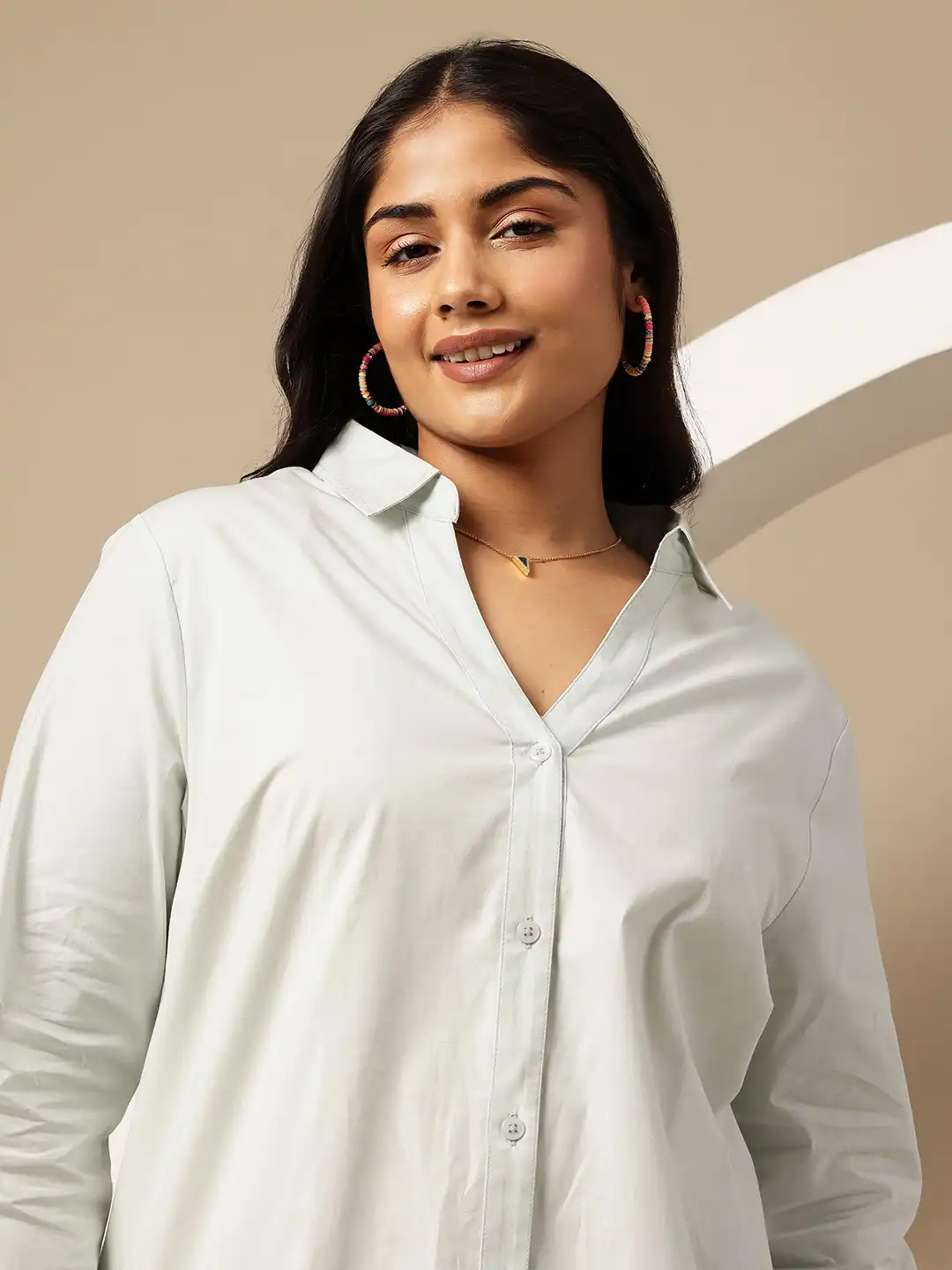 Buy Sztori Plus Size Casual Shirt - Shirts for Women 32213185 | Myntra