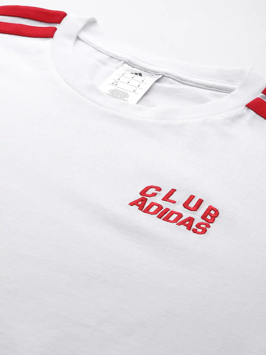 Buy ADIDAS Embroidered Detail 3 Stripes M C Collection T-shirt