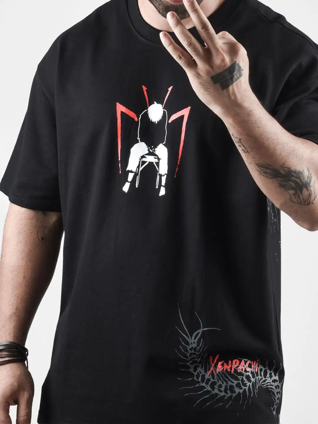 Buy Xenpachi Tokyo Ghoul Anime Ghoul Printed Oversized Cotton Drop