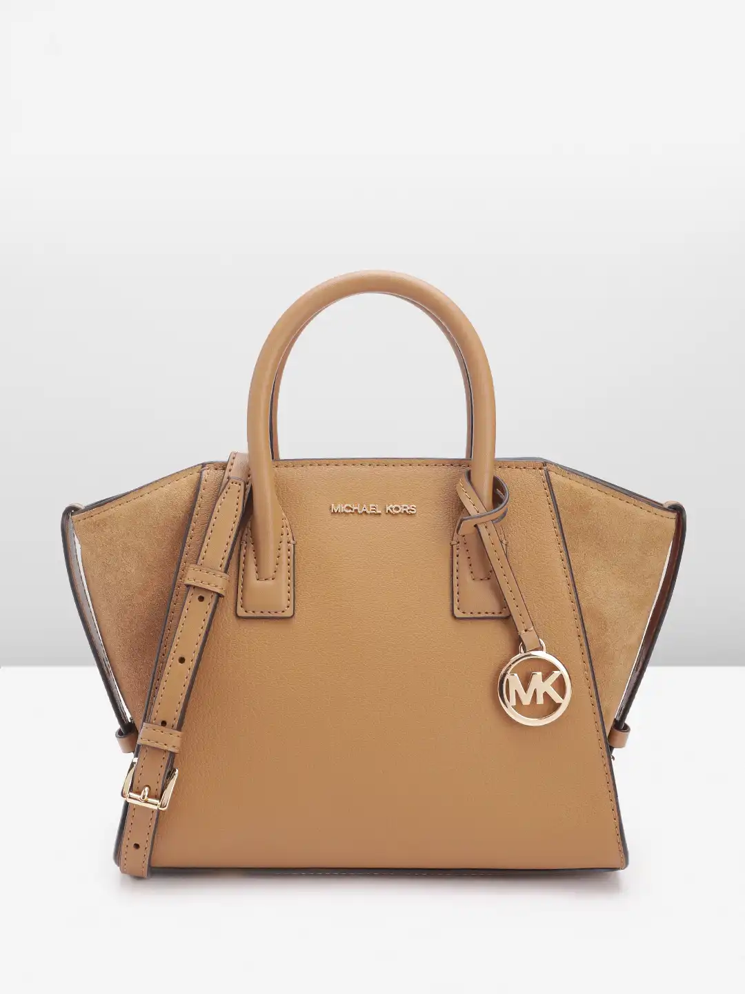 Buy Michael Kors Leather Structured Handheld Bag - Handbags for
