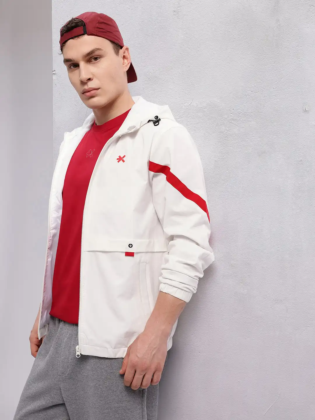 Buy HRX by Hrithik Roshan Rapid-Dry Hooded Lifestyle Sporty Jacket