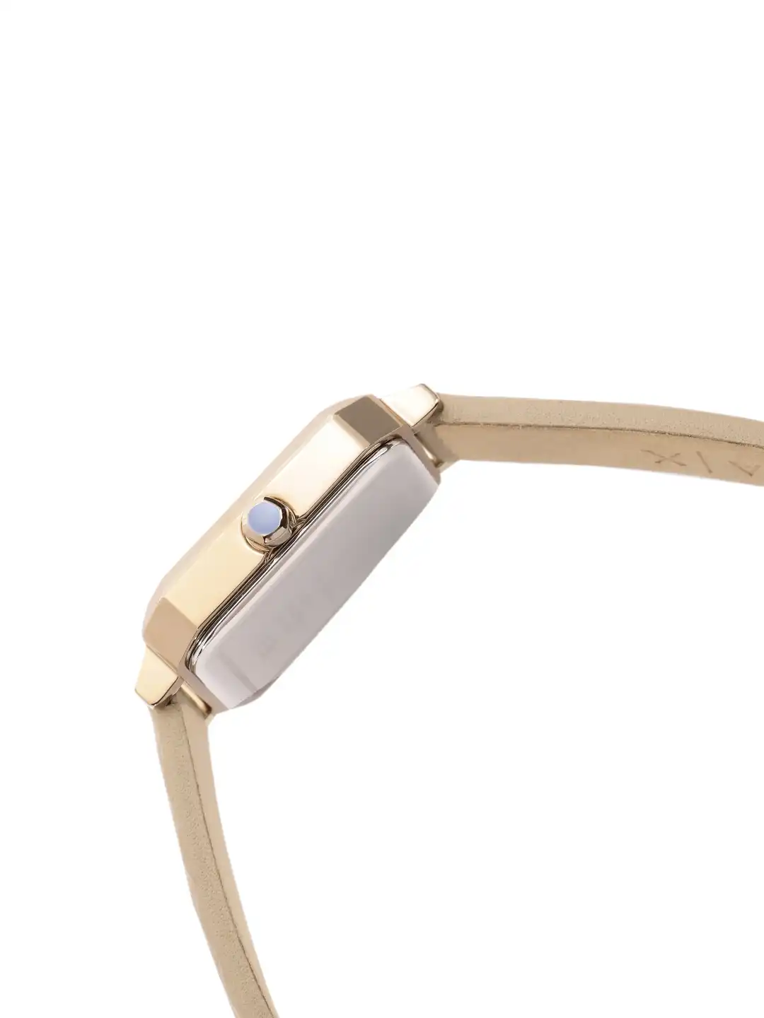 Buy Armani Exchange Women Leather Wrap Around Straps Analogue