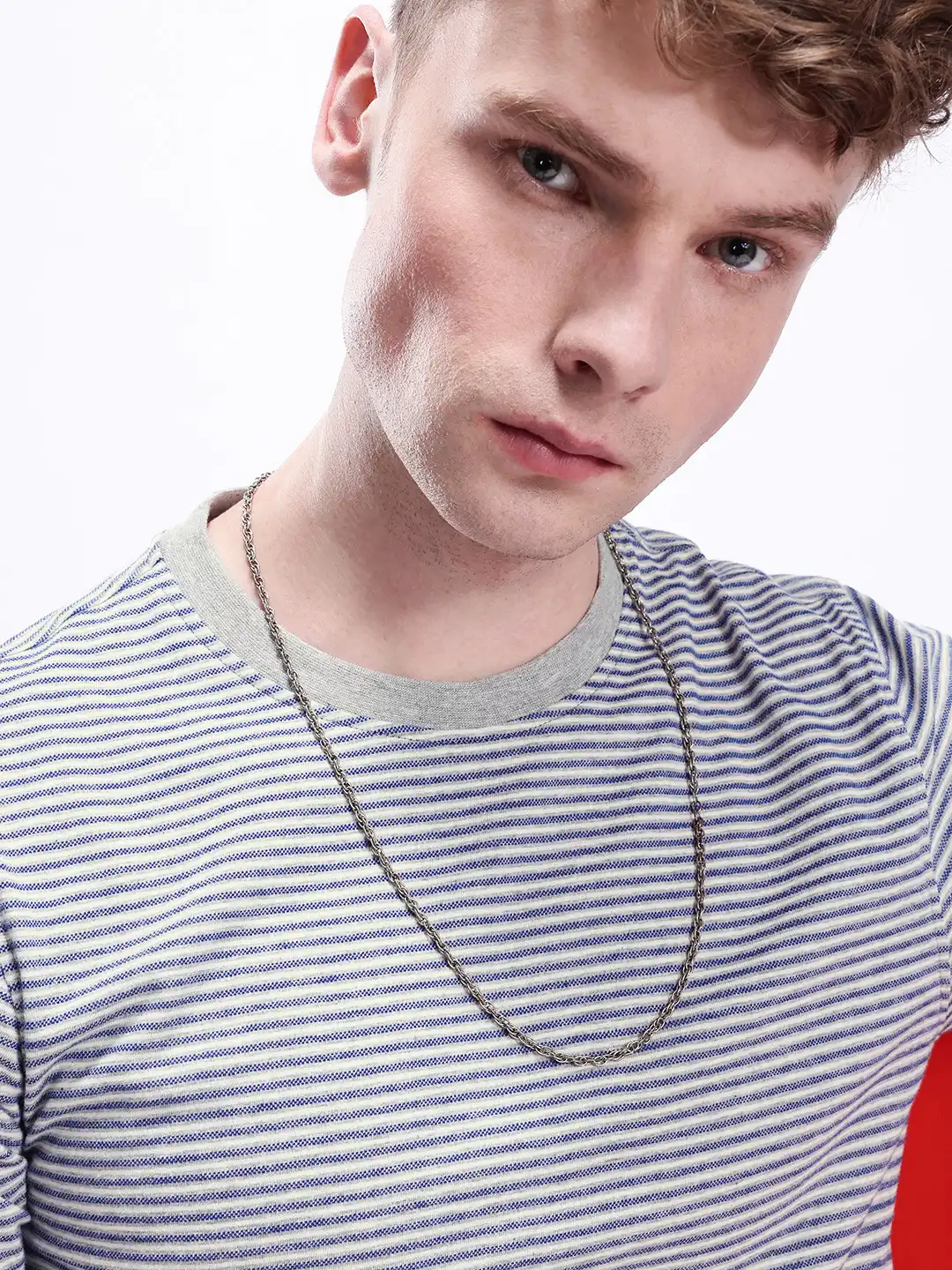 Buy Kook N Keech Men Striped Pure Cotton T-shirt - Tshirts for Men