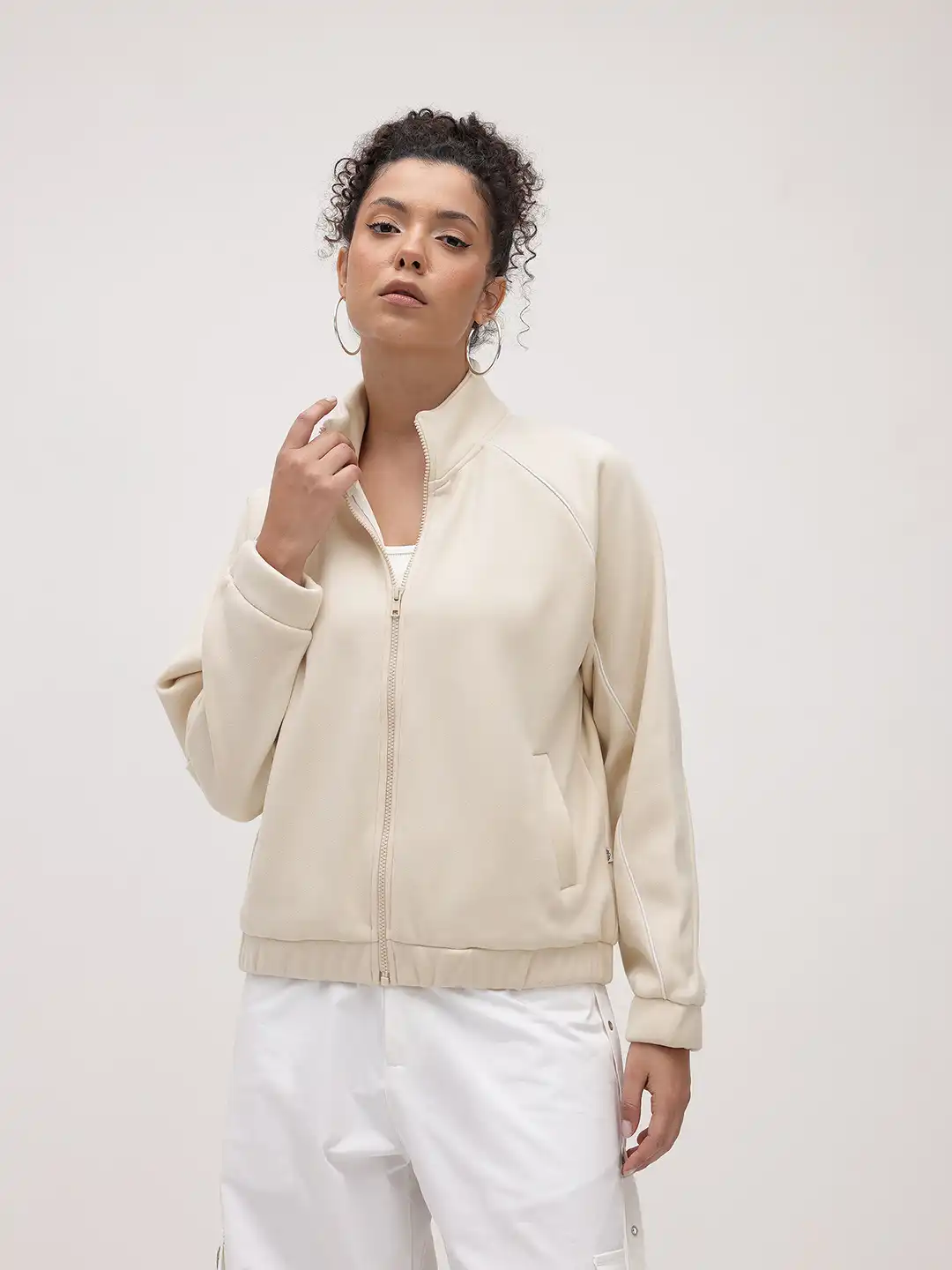 Buy The Roadster Life Co. Mock Collar Tailored Jacket - Jackets