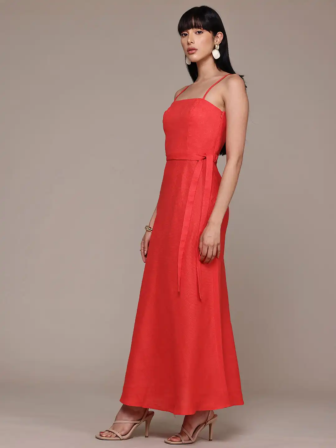 ponte knit a line dress Anais Merino Wool Ponte Fit & Flare Dress main image 0