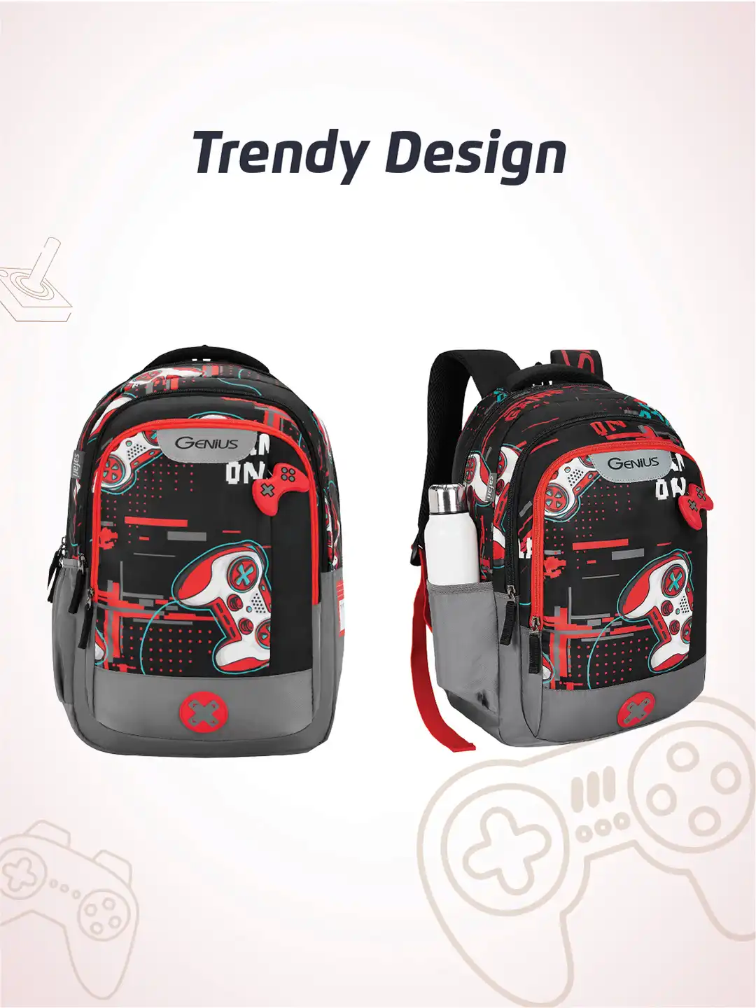 Buy Safari Kids Graphic Backpack - Backpacks for Unisex Kids