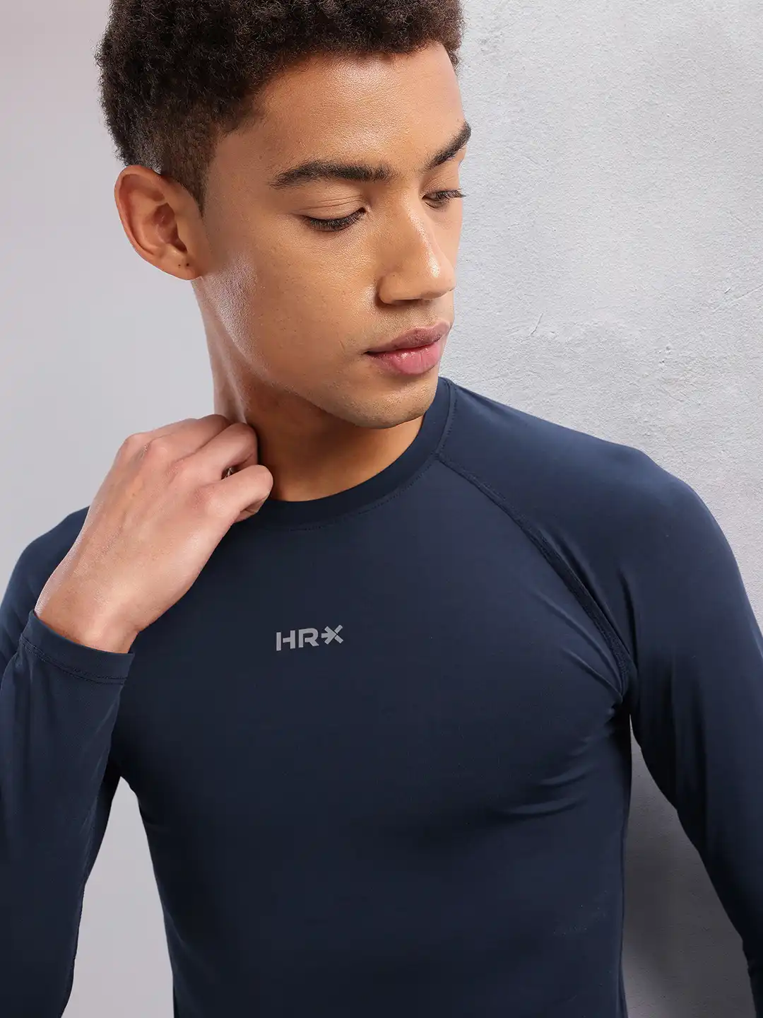 Buy HRX by Hrithik Roshan Men Rapid-Dry Compression T-Shirt